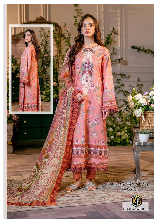 Sobia Nazir Luxury Vol 14 By Keval Cotton Pakistani Dress Material Wholesale Market In Surat
